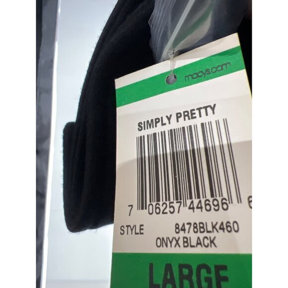 JM Collection Simply Pretty Onyx Black Jacket from Macy's New with Tag - Picture 13 of 13